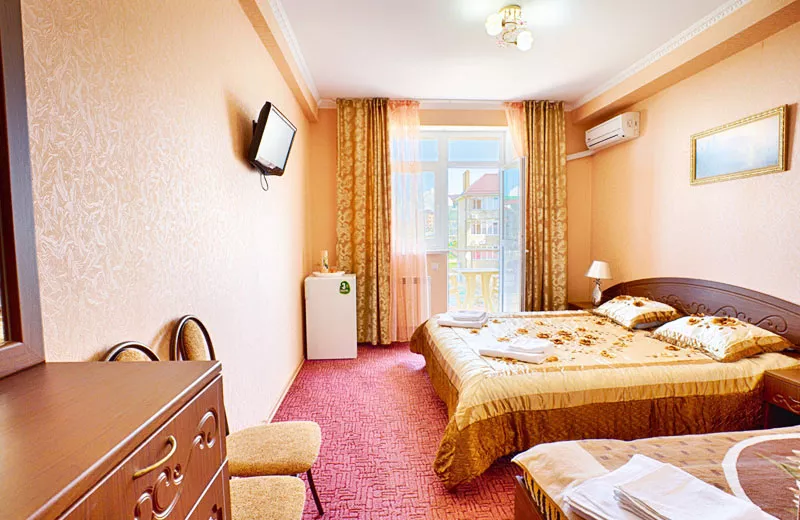 СТАНДАРТ 3-Х МЕСТНЫЙ. Отель "Марсель". Витязево