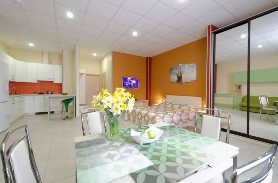 апартаменты студия. Гостиничный комплекс «Марина Молл». Адлер