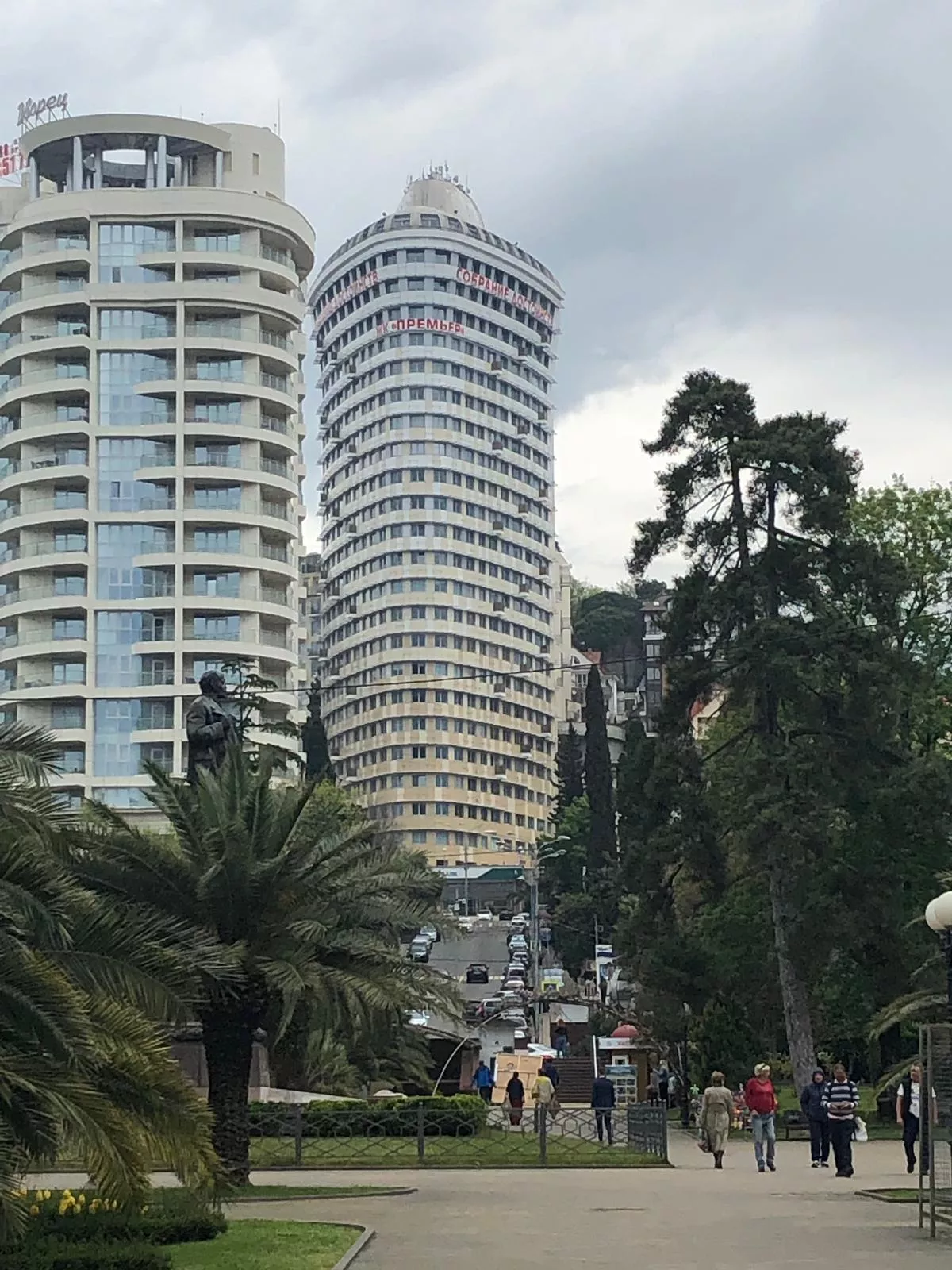 . Студия с террасой на Нагорной. Сочи