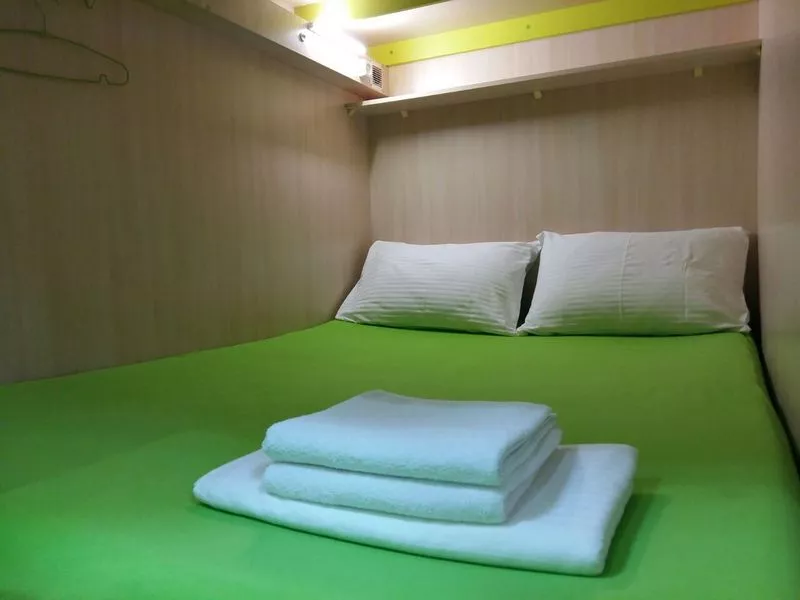 Капсула Комфорт. Хостел Капсульный отель Лайм. Ялта