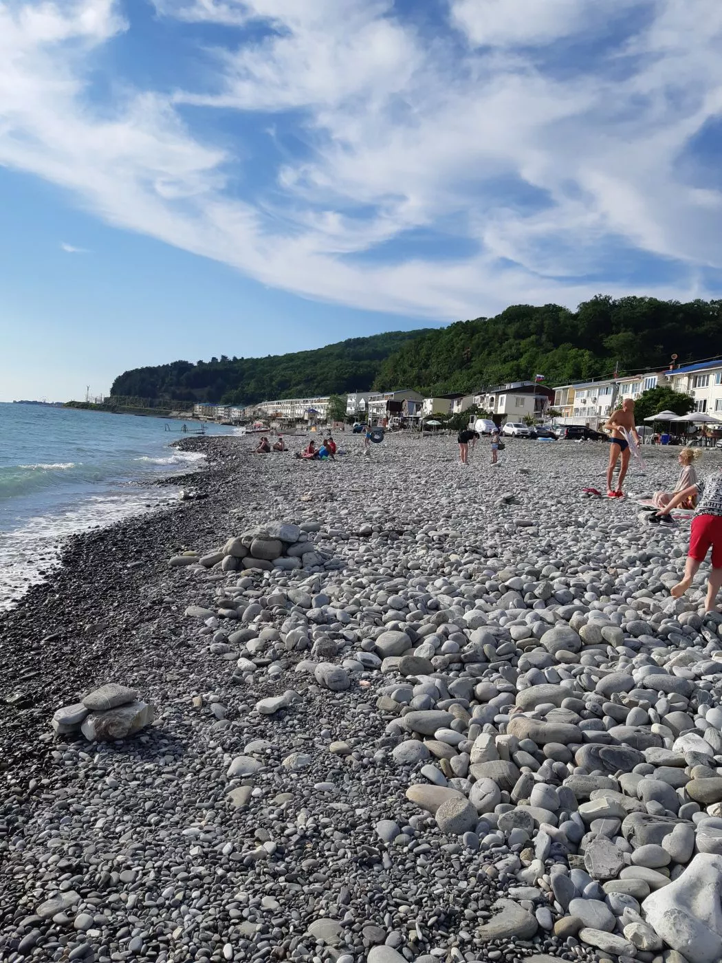 . Частный сектор "Голубая дача" . Лазаревское