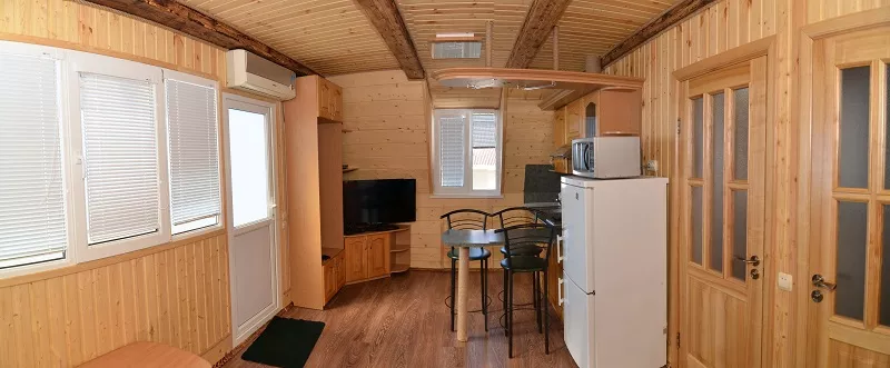 ЛЮКС 2-КОМНАТНЫЙ С ВИДОМ НА МОРЕ. Гостевой дом "Чайка" - Форос. Форос