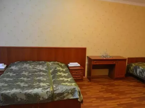 3-местный Стандарт с видом на горы. Гостиница «Эльбрус» (бывший «Минги Тау»). Домбай-гостиницы