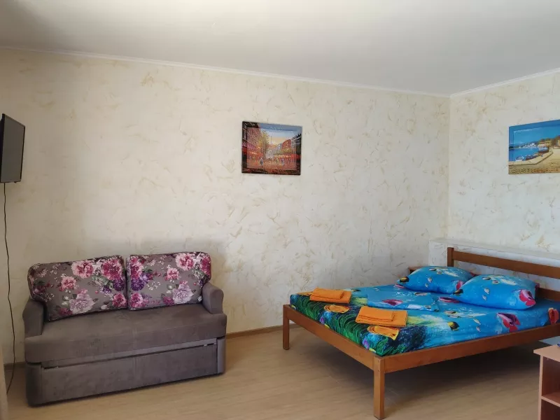 Делюкс, 4-х местный, однокомнатный. Гостевой дом Панорама. Малореченское Делюкс, 4-х местный, однокомнатный. Гостевой дом Панорама. Малореченское