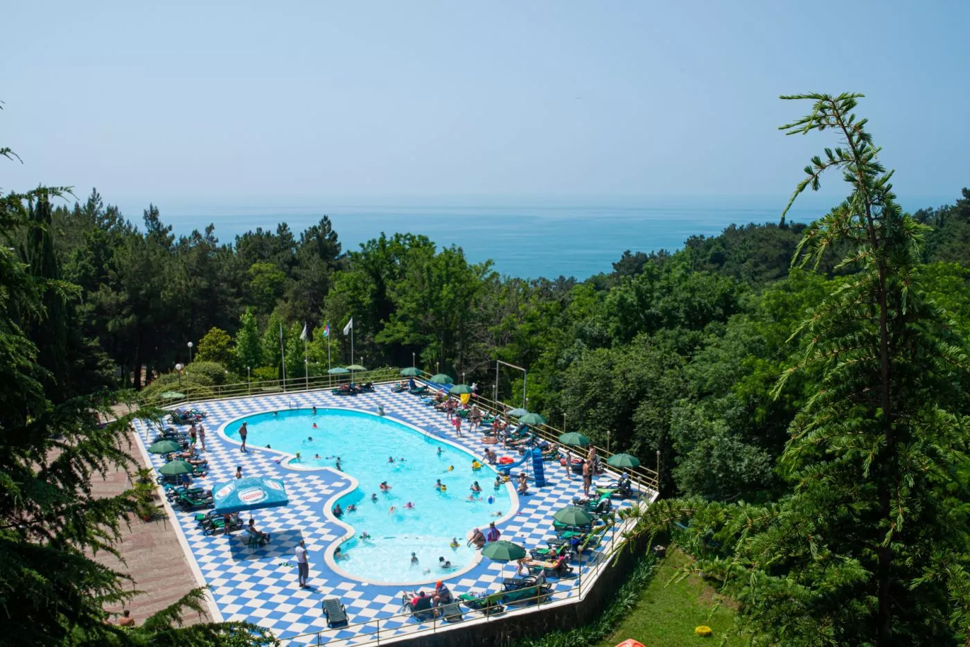 . Санаторий ФГАУ «Санаторий ФССП России «Зелёная долина». Ольгинка