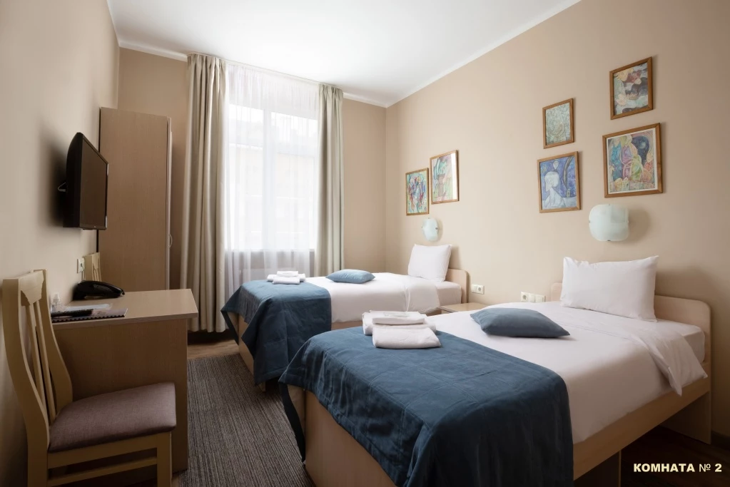 3-комнатный стандарт (с балконом). Отель "28". Красная Поляна