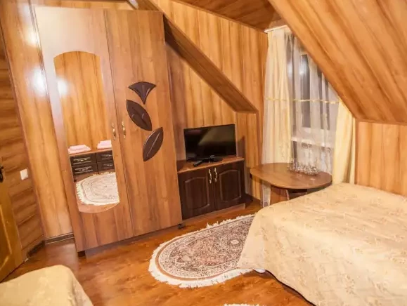 «Семейный» TWIN+TWIN (Малый корпус). Гостиница «Кристалл». Домбай-гостиницы