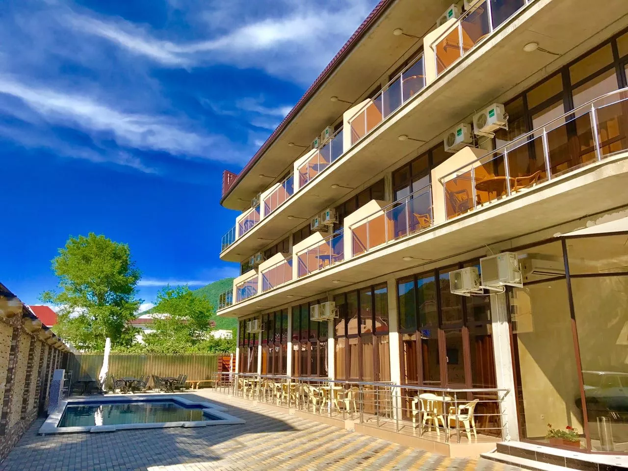 . Гостевой дом "Кристалл". Лазаревское . Гостевой дом "Кристалл". Лазаревское