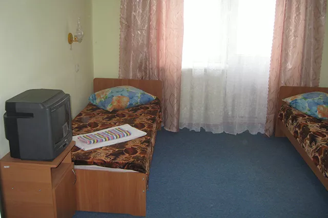 2х-местный Коттедж 2-этаж (кондиционер.ТВ.Х.Бойлер). Пансионат "Золотой берег". Береговое