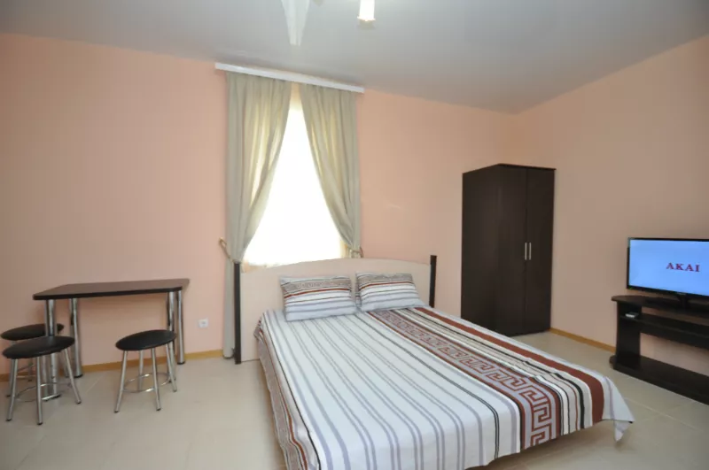 Люкс 4-местный  однокомнатный. Мини-пансионат «У моря». Штормовое