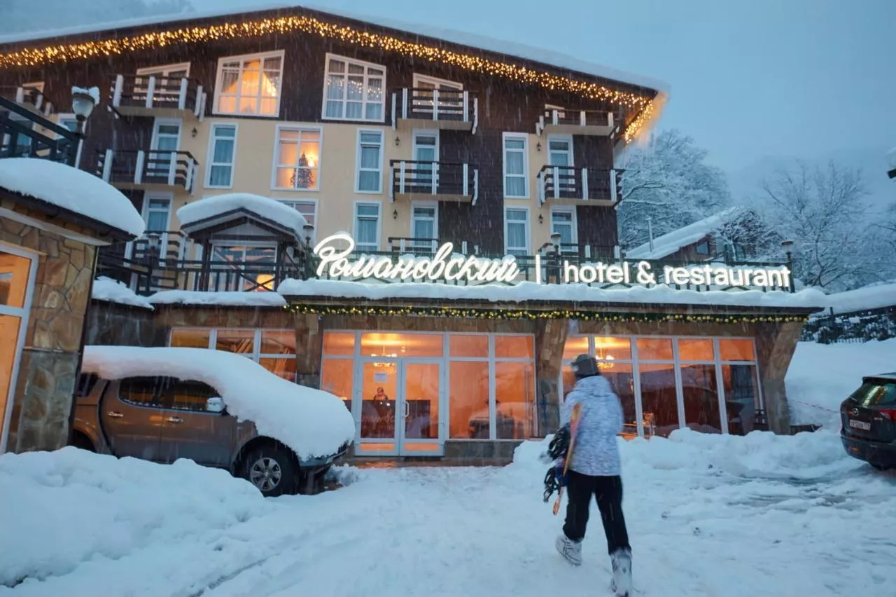 . Гостиница Романовский ретрит-шале. Красная Поляна