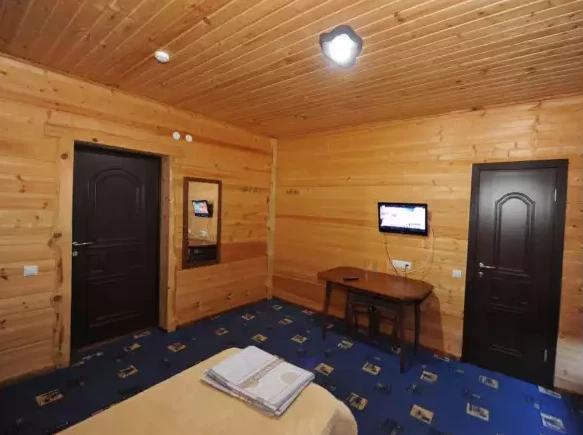 Стандарт двухместный. Новый корпус. Гостиничный комплекс «Таулу». Домбай-гостиницы