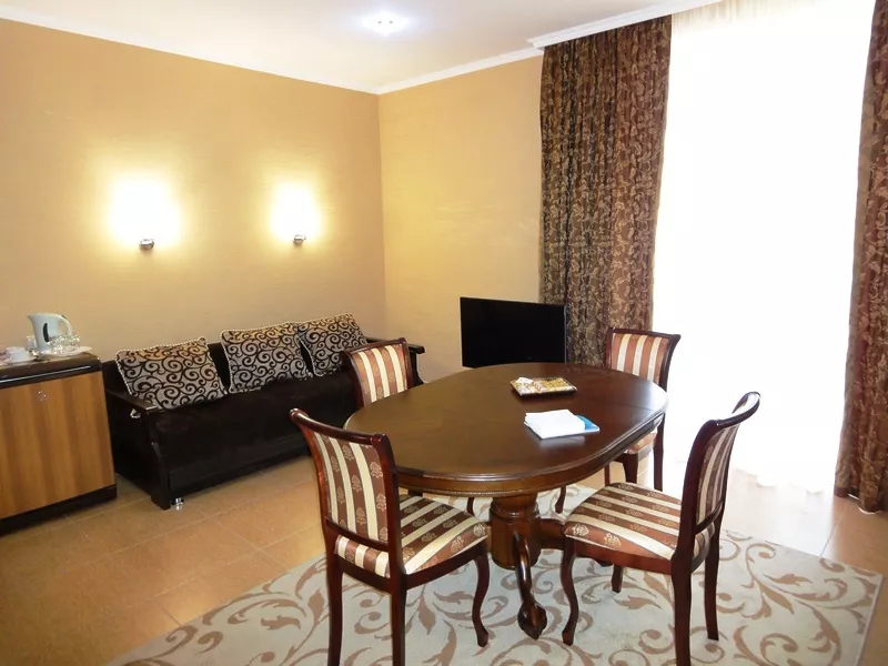 «Люкс» двухкомнатный. Отель "Калипсо" ★★★ . Лазаревское