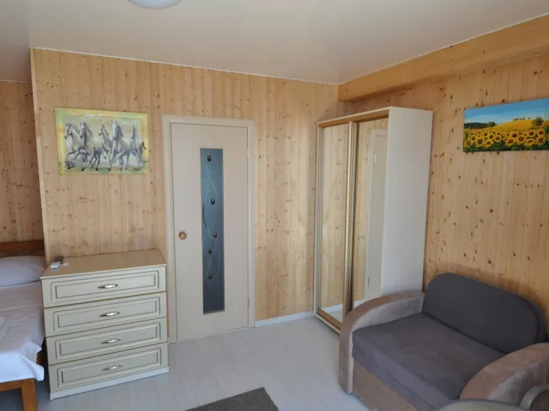 Делюкс, 3-х местный, однокомнатный. Гостевой дом Панорама. Малореченское Делюкс, 3-х местный, однокомнатный. Гостевой дом Панорама. Малореченское