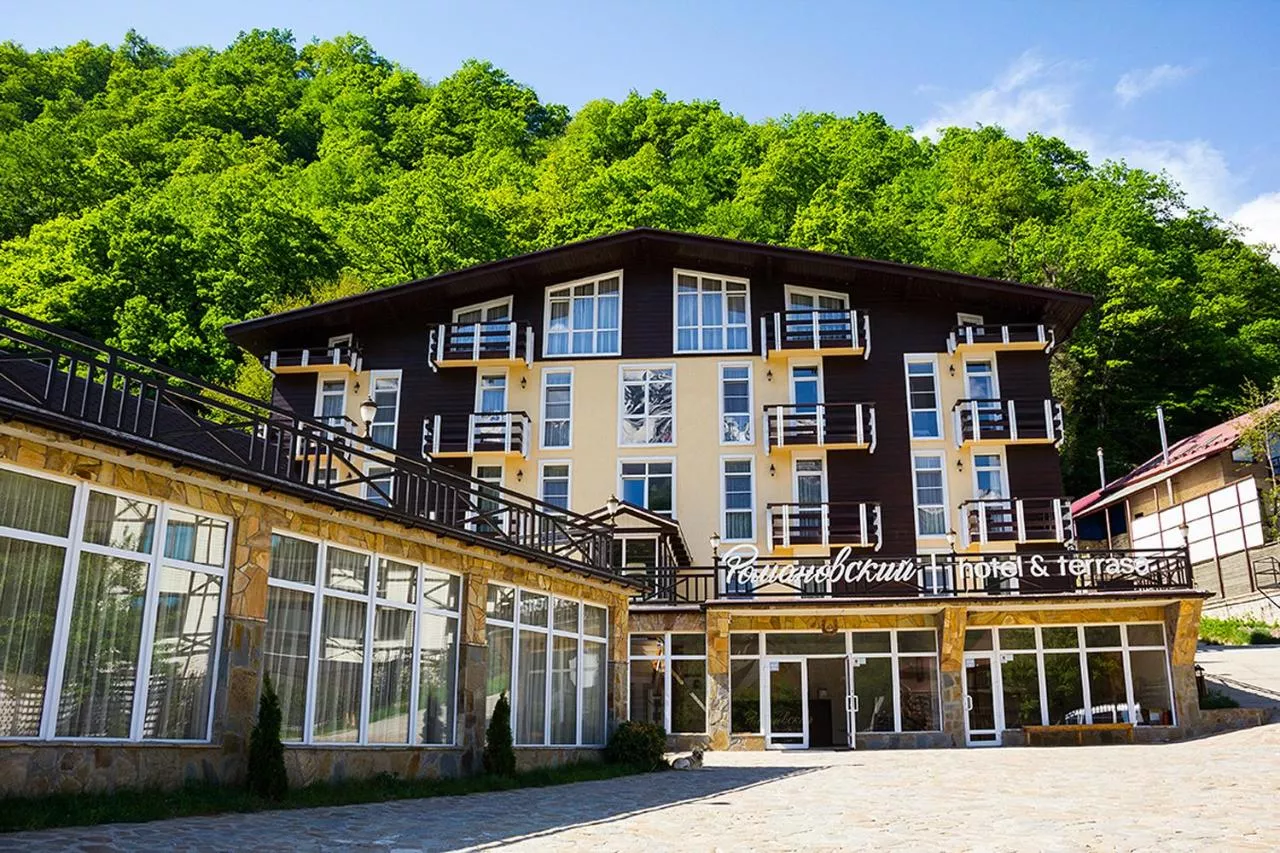 . Гостиница Романовский ретрит-шале. Красная Поляна