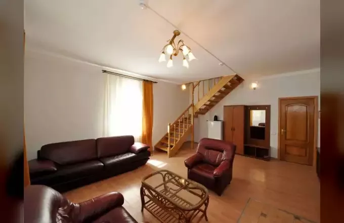 «Люкс» с камином (2-х уровневый). Отель «Поворот». Эльбрус - гостиницы