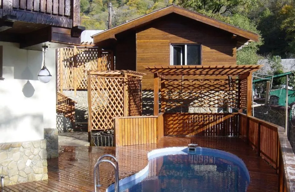 . Дом Шалле Березовая . Красная Поляна